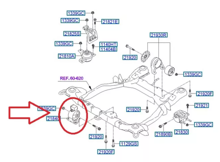 COXIM FRONTAL ORIGINAL HYUNDAI SANTA FÉ 3.5 2009 A 2012