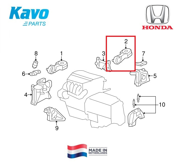 COXIM DE CAMBIO INFERIOR HONDA CRV 2.0 2006 A 2016