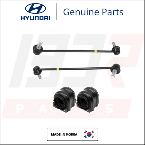 KIT BIELETAS E BUCHAS BARRA ESTABILIZADORA ORIGINAL HYUNDAI AZERA 3.0 2012 A 2018