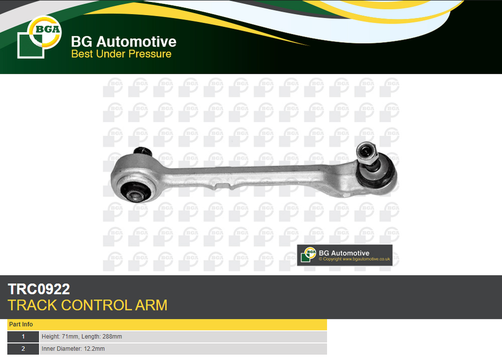 BRAÇO RETO DIANTEIRO LADO DIREITO BMW 320 E90 2005 A 2012